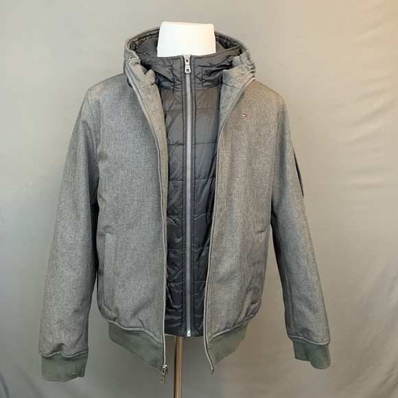 SOLD | Tommy Hilfiger Hooded Coat EUC - Picture 2 of 13